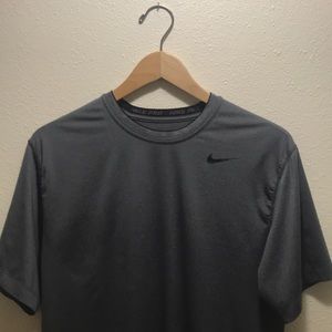 Large Gray Nike Fitness Compression